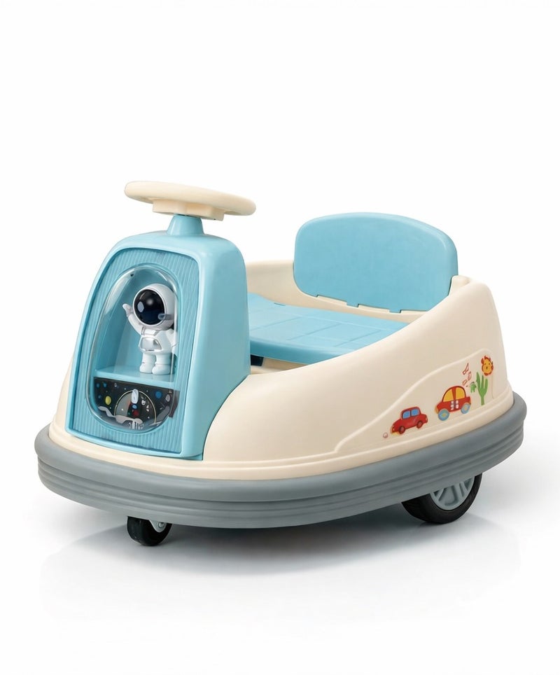 Portbae Kids Electric Ride-On Bumper Car 360° Rotation – LED Lights, Fun Drifting & High Safety Design - Image 2